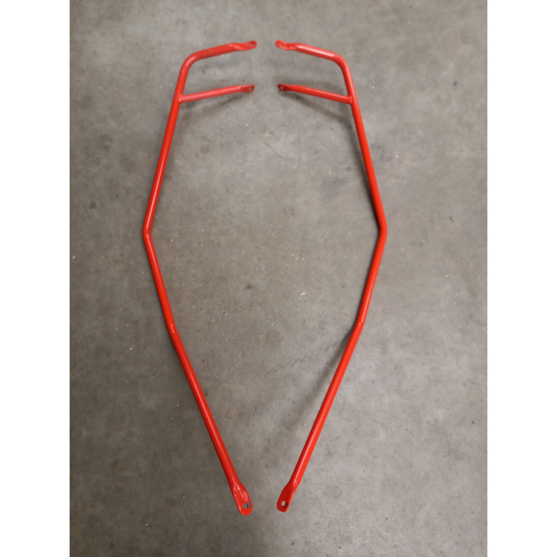Left & Right Main Frame Bars (red-used) - 500w Electric Buggy