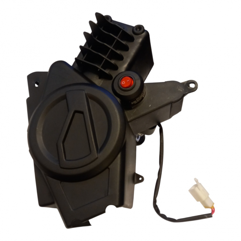 Left Battery Casing & Power Switch  - 250w Bambino Quad Bike