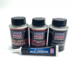 Liqui-Moly Engine Shooter 4-In-1 Pack (4T, Speed Additive, MOS2, Engine Fush)