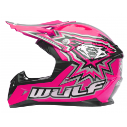 New Wulfsport Cub Flite-Xtra Helmet - Pink