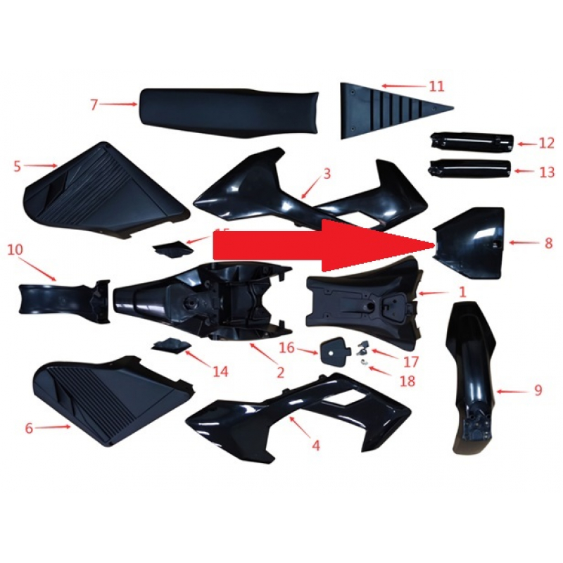 number plate- 1200w & 2000w Electric Dirt Bike