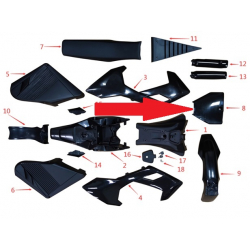 number plate- 1200w & 2000w Electric Dirt Bike