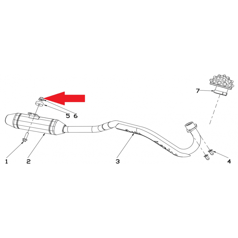 Nut - RFN 70cc / 110cc Thunder Dirt Bike