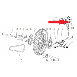 Nut- RFN 125cc / 140cc Thunder Dirt Bike