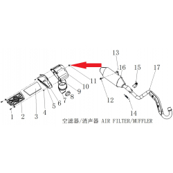 Nut - RFN 125cc / 140cc Thunder Dirt Bike