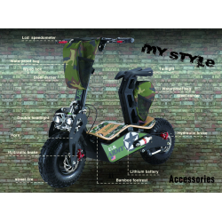 Off road Velocifero MAD 1600w electric scooter