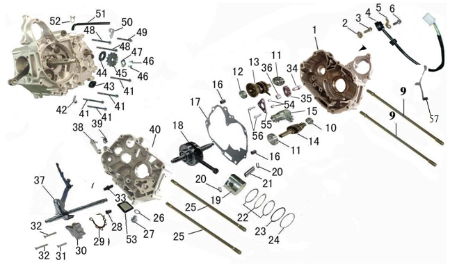 Piston - Sniper Pro 120cc