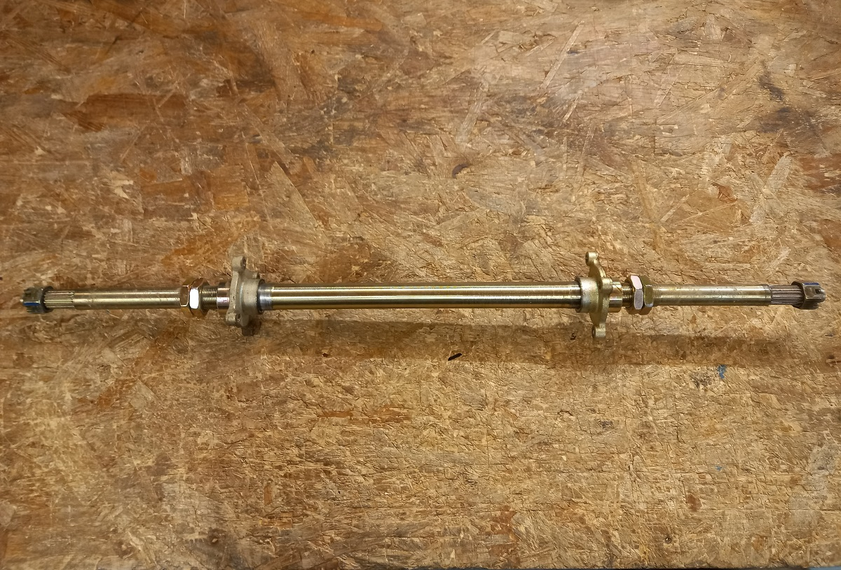Rear axle shaft (used) - 500w Electric Buggy