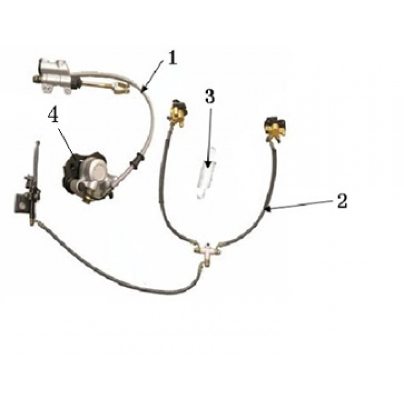 Rear Hydraulic Brake Caliper Assembley