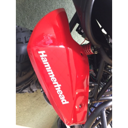 Rear Left Mudguard Red