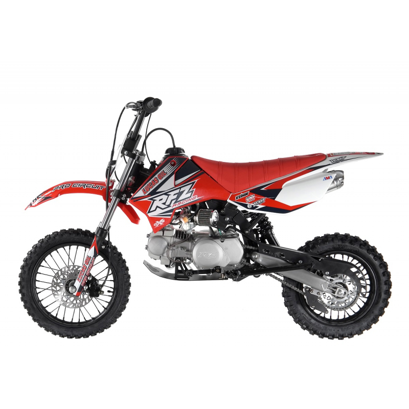 Red 125cc RFZ Racing™ Manual Pit Bike 