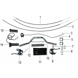 Renegade 1100w & 1200W 48v Throttle Assembly