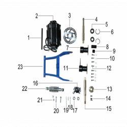 Renegade 1100w Rear Axle Shaft