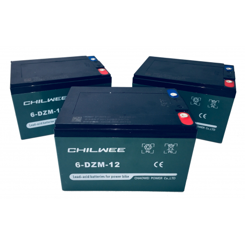 Renegade Electric Quad Battery Set 12V12AH (3pcs Lead Acid)