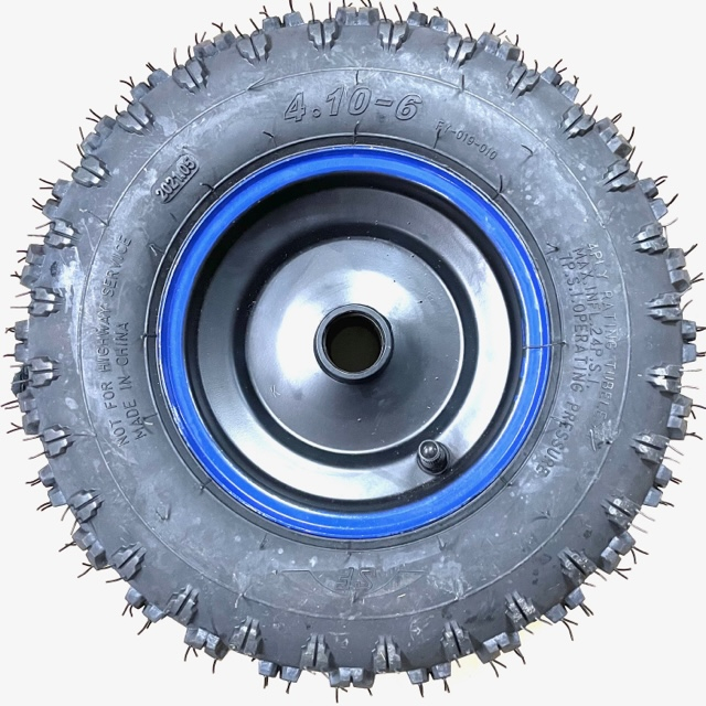 Renegade Front Wheel & Tyre 4.10-6 (Blue)