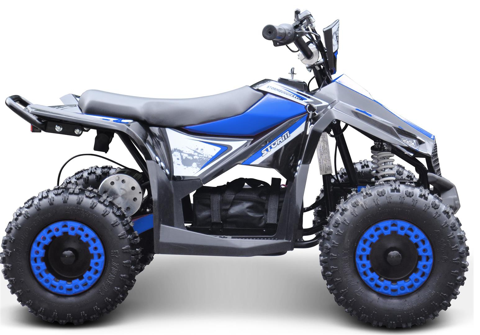 Renegade 1000w Electric Kids Quad Bike Blue Storm Buggies