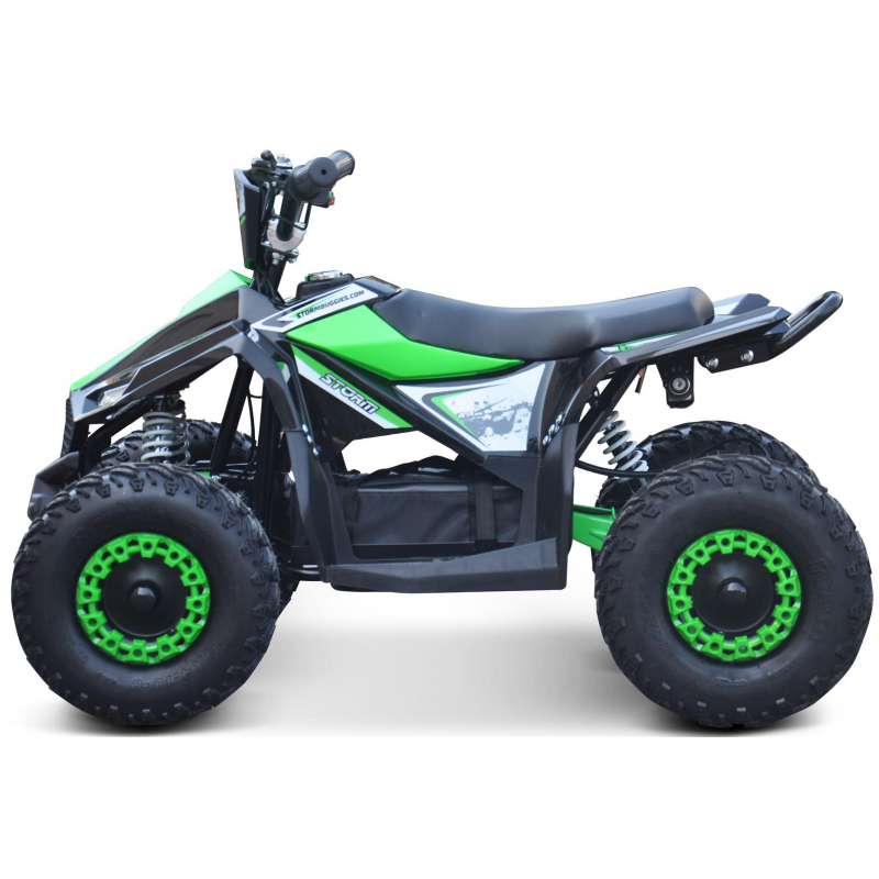 Renegade Ranger 1100w 48v Electric Kids Quad Bike - Green