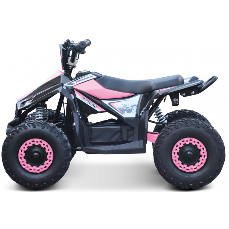 Renegade Ranger 1100w 48v Electric Kids Quad Bike - Pink