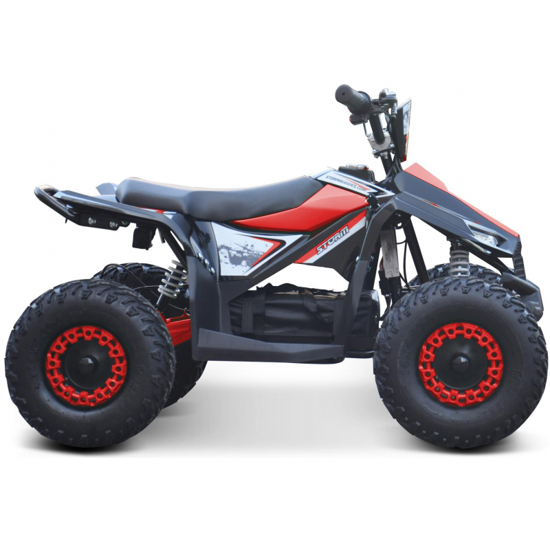 Renegade Ranger 1100w 48v Electric Kids Quad Bike - Red