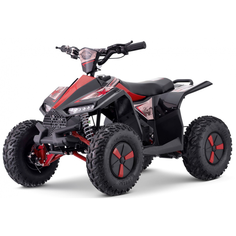 Renegade Ranger 1100w 48v Electric Kids Quad Bike - Red