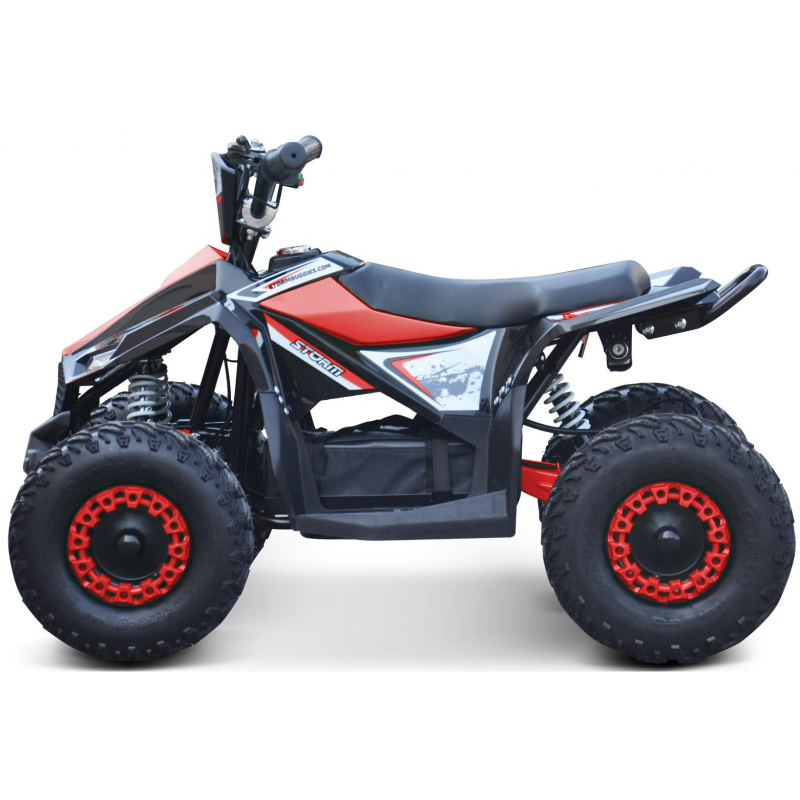 Renegade Ranger 1100w 48v Electric Kids Quad Bike - Red