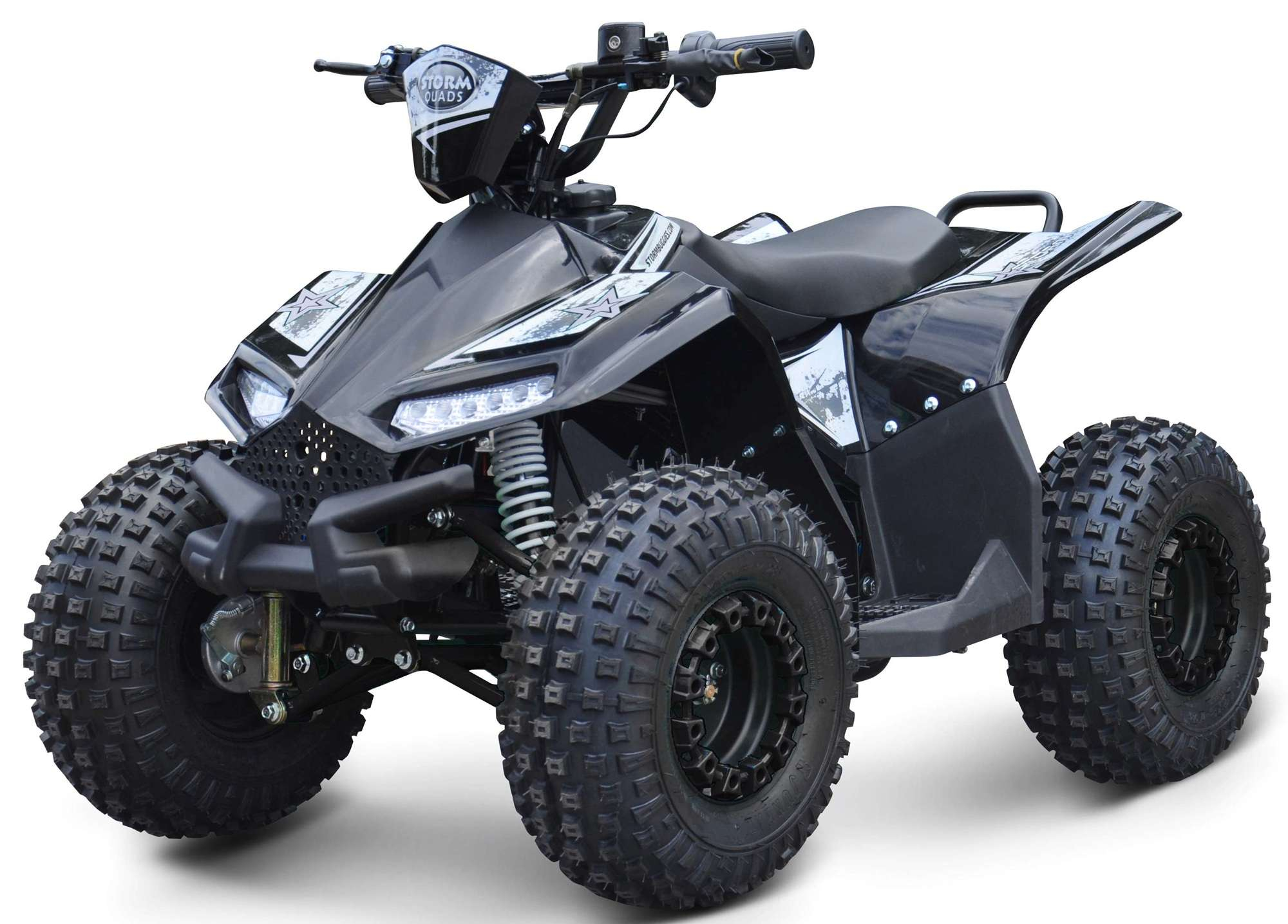 Renegade Ranger 1200w 48v 20Ah Electric Kids Quad Bike - Black