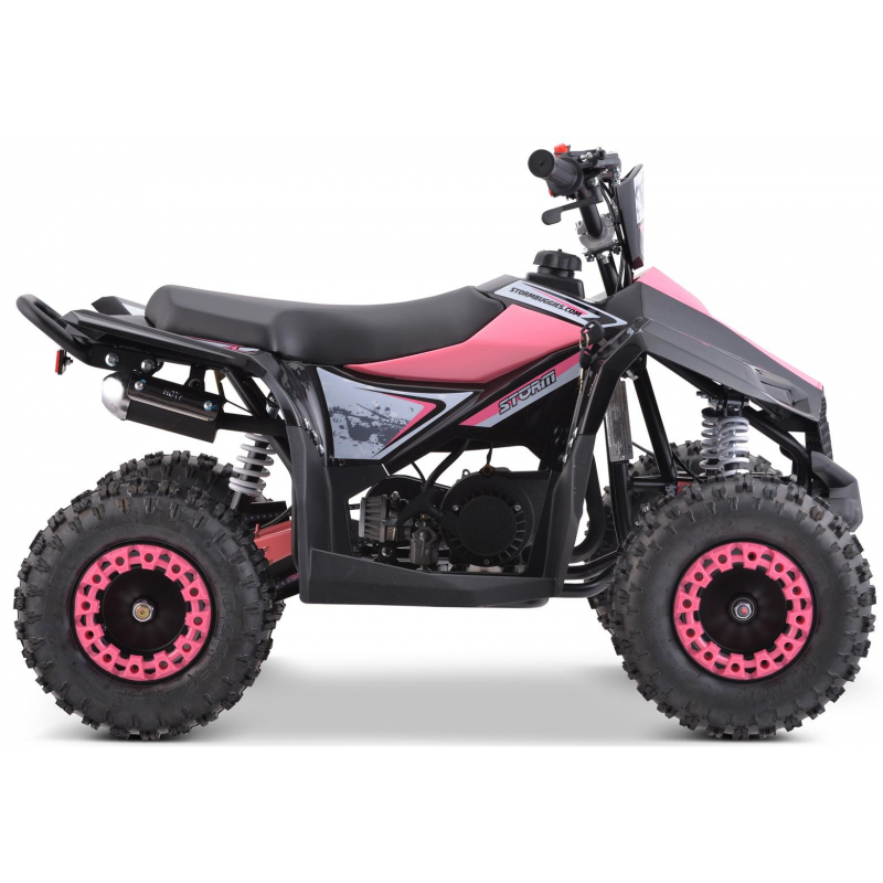 Renegade Ranger 50cc Kids Mini Petrol Quad Bike - Pink