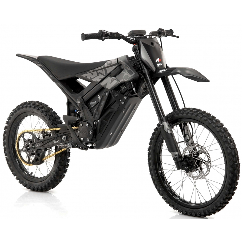 RFN Rally Pro MX 12.5kw Electric Off Road Dirt Bike - Black Edition