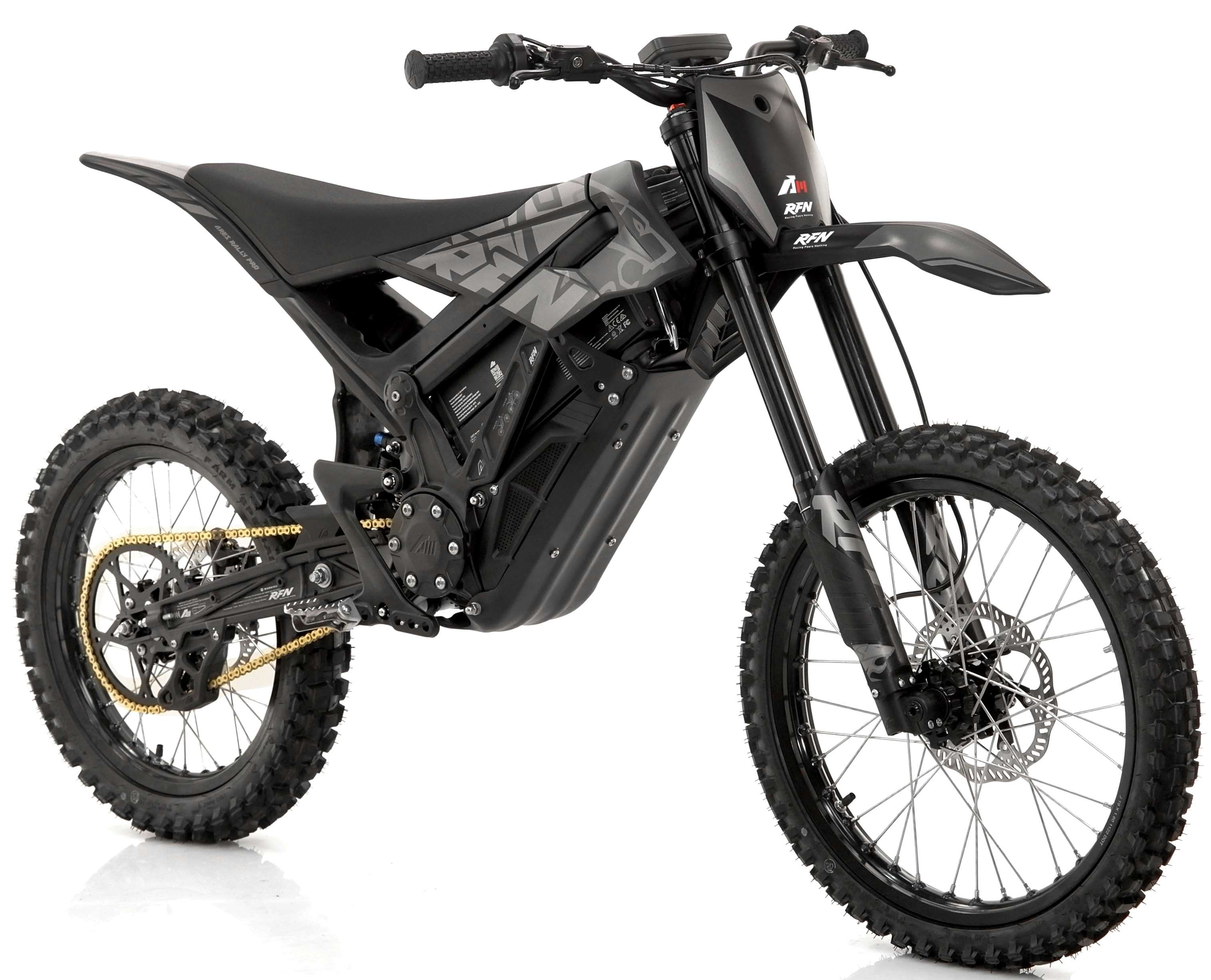 RFN Rally Pro MX 12.5kw Electric Off Road Dirt Bike - Black Edition