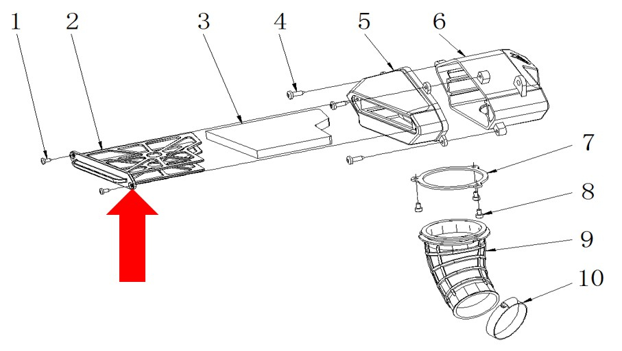 RXF Freeride Air Cleaner Cover