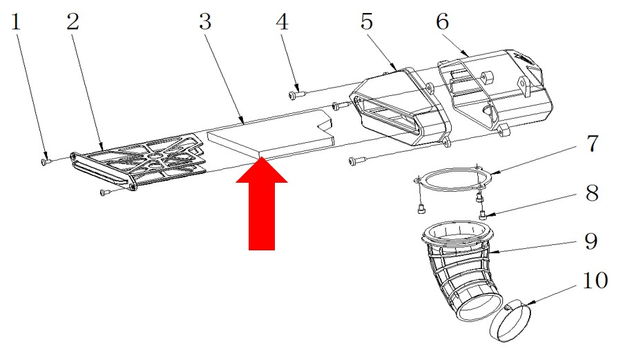 RXF Freeride  Air Cleaner Element