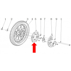 RXF Freeride  Front Disc Brake