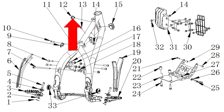 RXF Freeride Main Switch