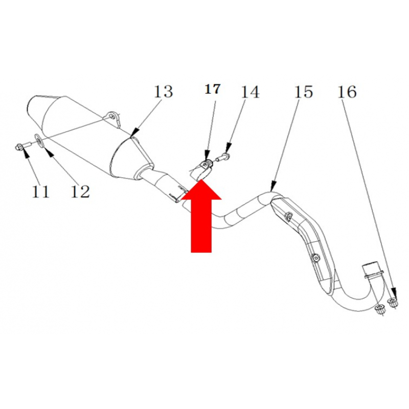 RXF Freeride Muffler Hoop