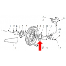 RXF Freeride Rear Disc Brake