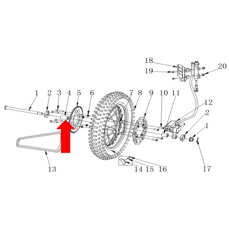 RXF Freeride Spacer 15.5 x 22 x 33.5mm