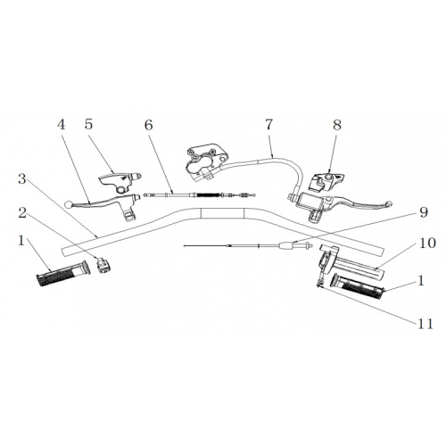 RXF Freeride 190cc Handle Controller