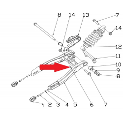 Screw - RFN 70cc / 110cc Thunder Dirt Bike