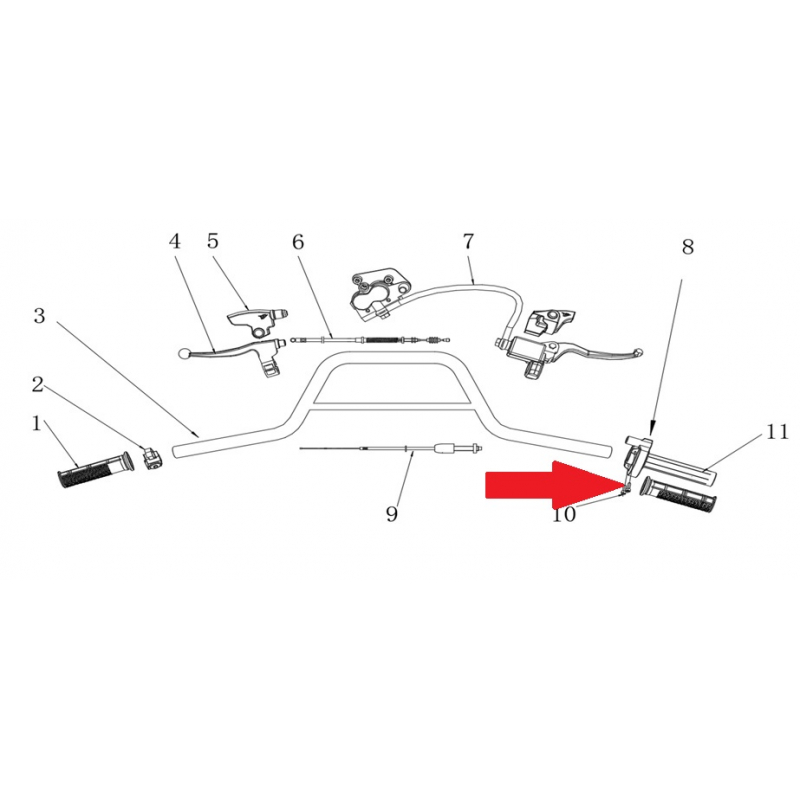 Screw (M6 x 25mm) - RFN Thunder Pro 110cc Dirt Bike