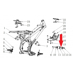 Spacer - RFN 125cc / 140cc Thunder Dirt Bike