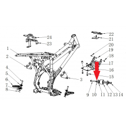 Spacer - RFN 125cc / 140cc Thunder Dirt Bike