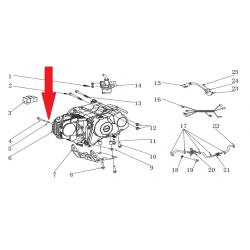 Spacer - RFN Thunder Pro 110cc Dirt Bike