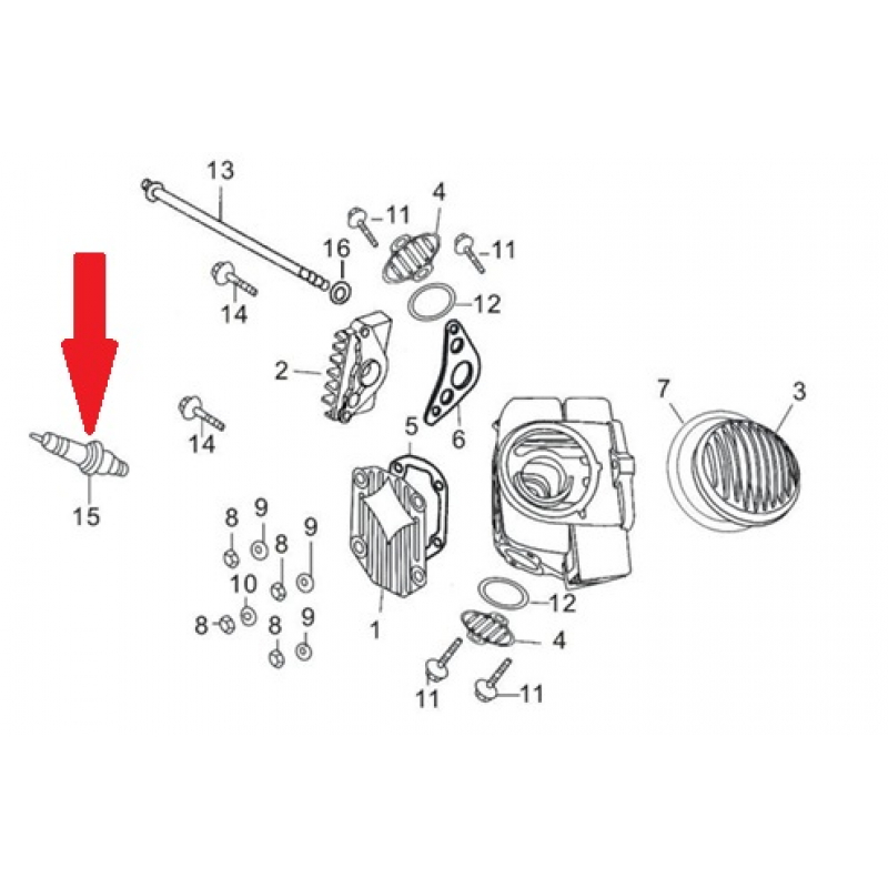 Spark Plug - RFN 140cc Dirt Bike