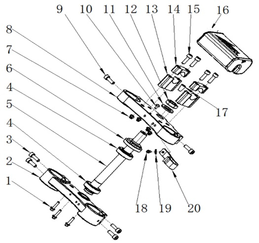 Steering Stem - RFN Thunder Pro 110cc
