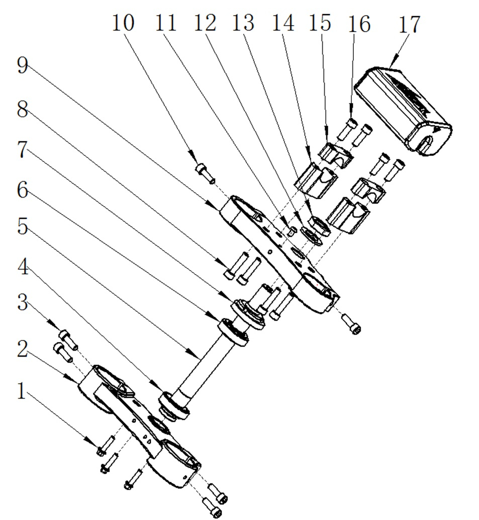 Steering Stem Assembly - RFN Thunder 125cc