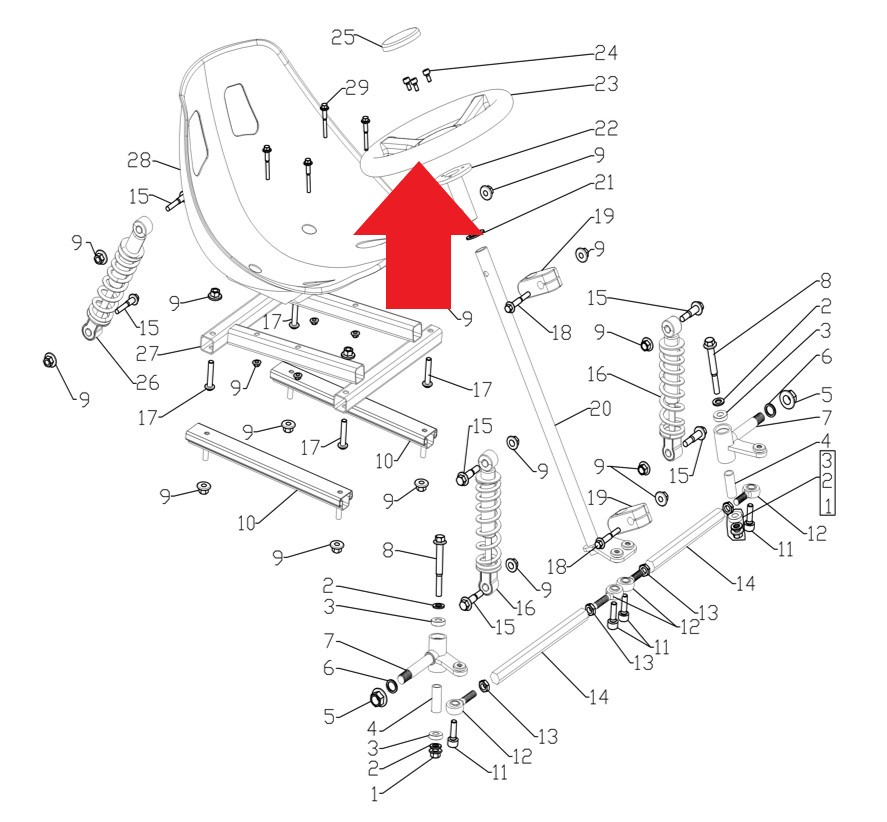 Steering Wheel - Mud Monster