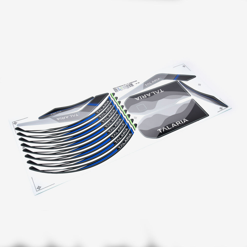 Sticker Kit (Blue) - Talaria XXX X3 Electric Dirt Bike