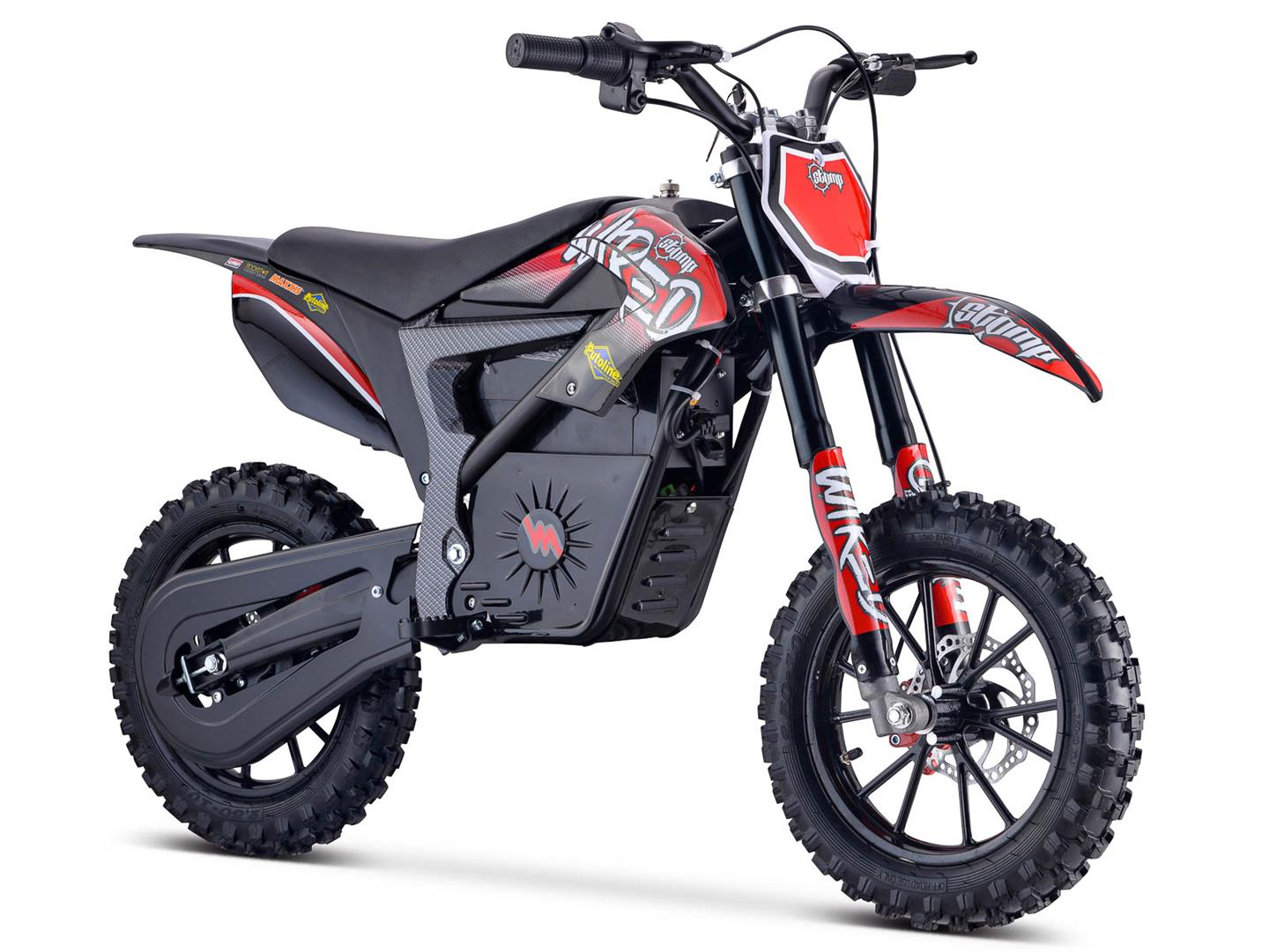 Stomp Wired 500w Red Electric Pit Bike Storm Buggies