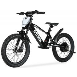 Storm 20" 500w Kids Electric Motorbike - Black