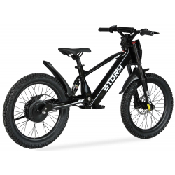 Storm 20" 500w Kids Electric Motorbike - Black